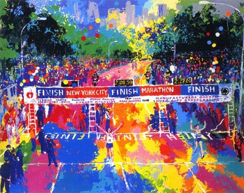 Leroy Neiman Classic Marathon Finish